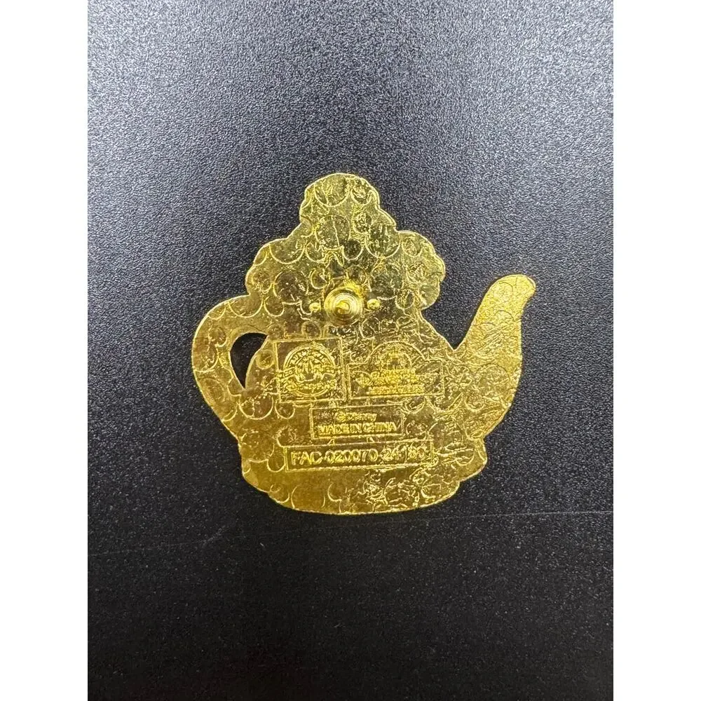 SDR Princess Teapot and Cup Sets Belle Beauty and the Beast Disney Trading Pin